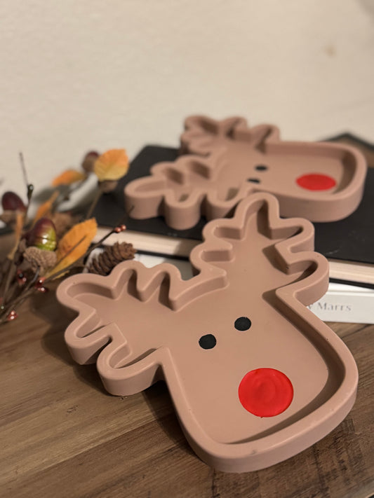 Red-Nosed Reindeer Tray