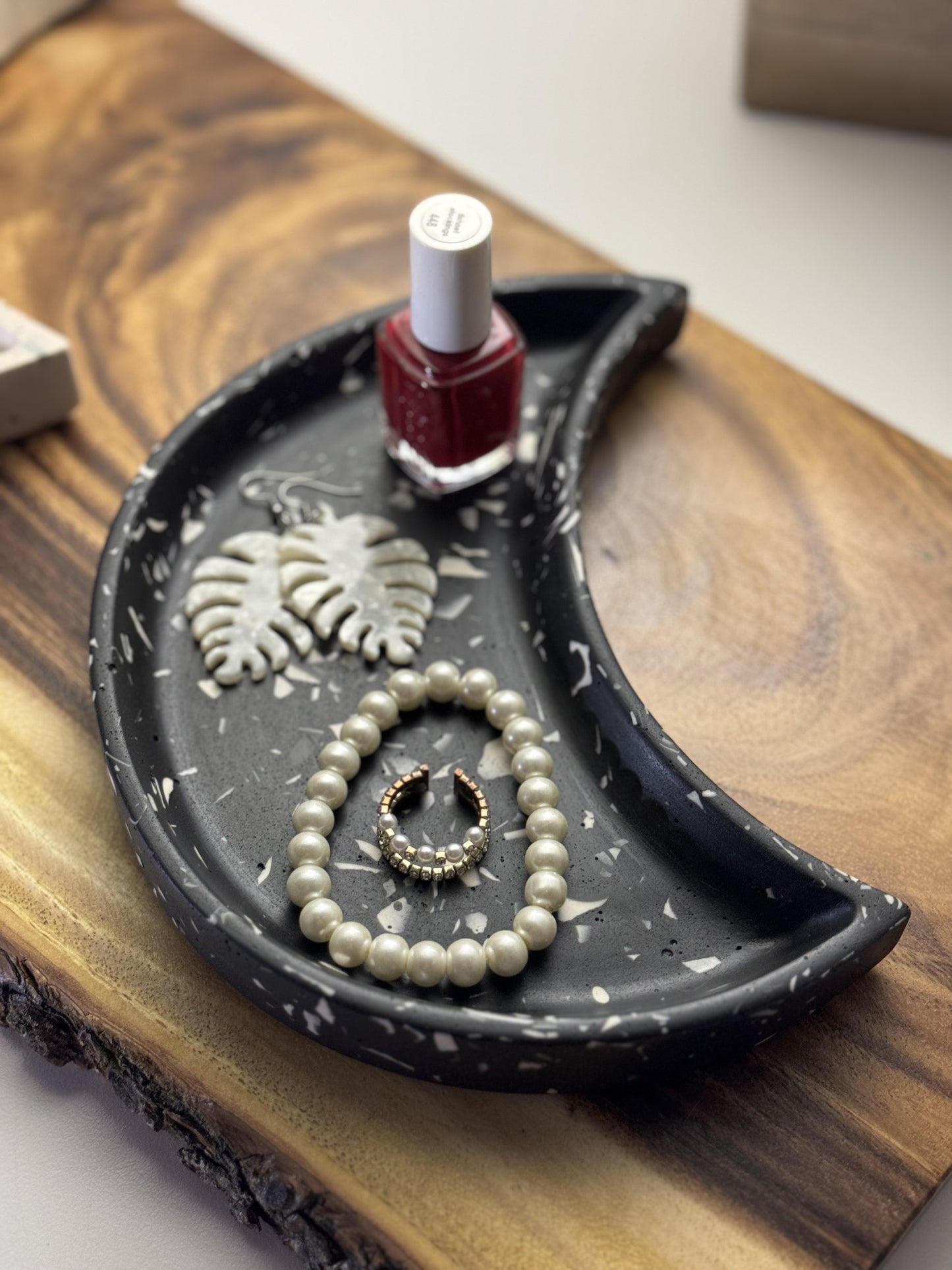 Terrazo Moon Trays